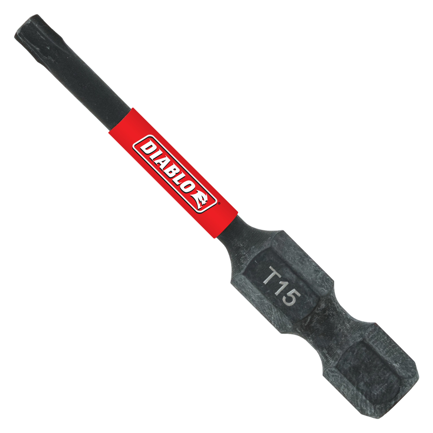 Diablo Torx #15 X 2 in. L Driver Bit Black Oxide 1 pc