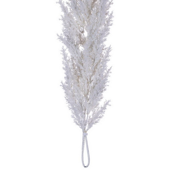 Vickerman 24 White Pampas Grass Wreath