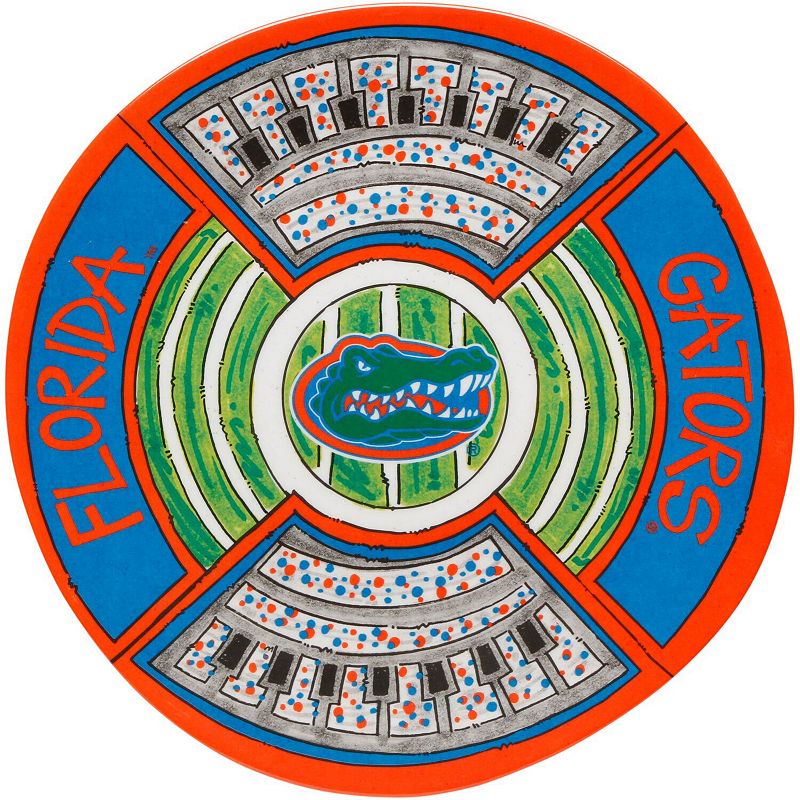 Florida Gators 13.5 Round Stadium Platter