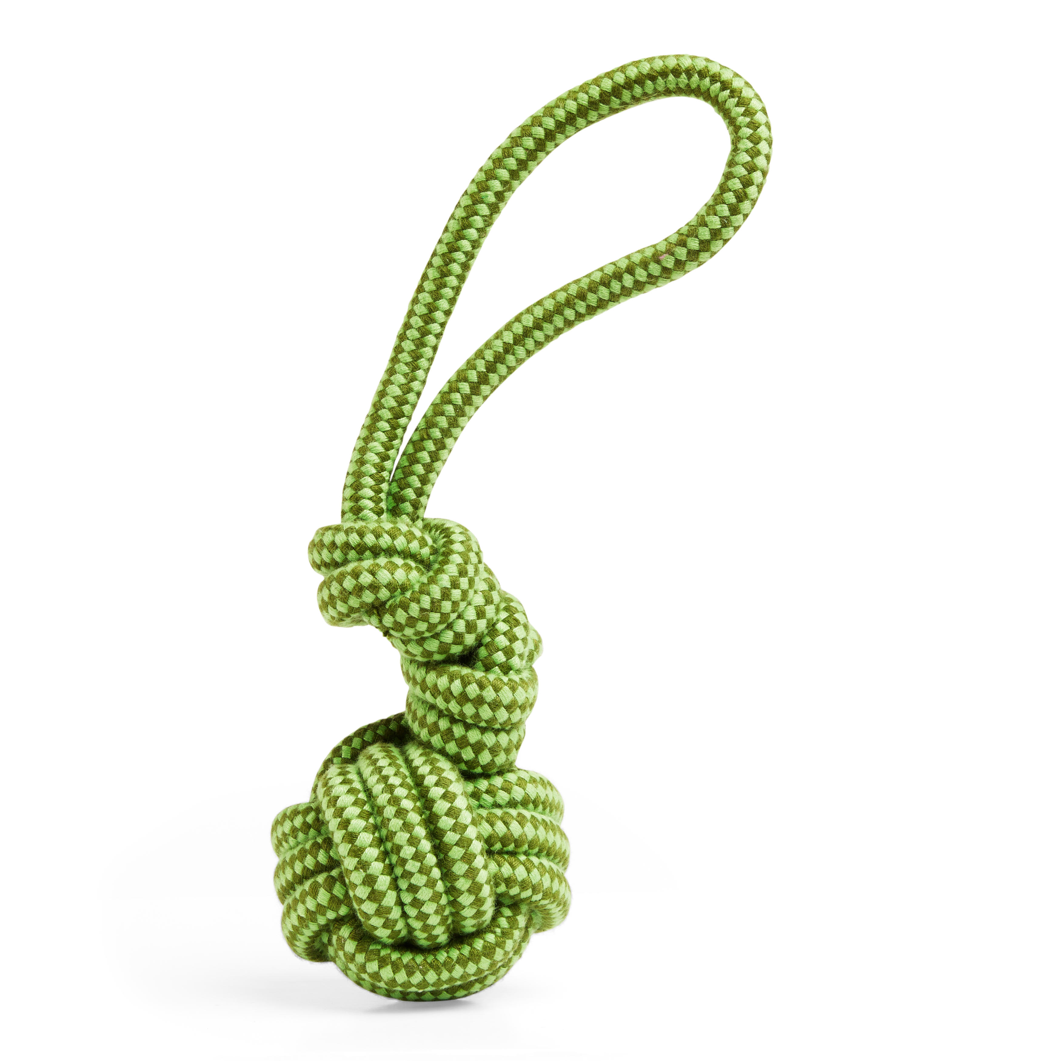 Leaps  Bounds Monkey Fist Handle Rope Dog Toy， Medium