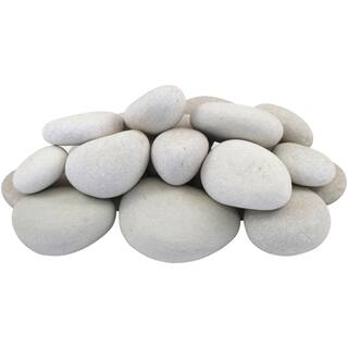 Rain Forest 1 in. to 3 in. 2200 lb. Small Egg Rock Pebbles Super Sack RFCBP2-2200-SS