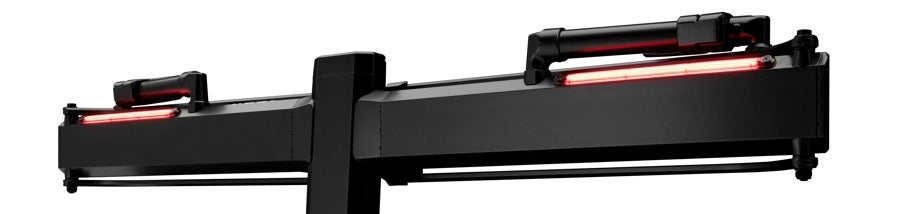 Kuat Piston Pro X Add On LED Dual Ratchet Platform Rack with Kashima - 1 Bike - Galaxy Gray