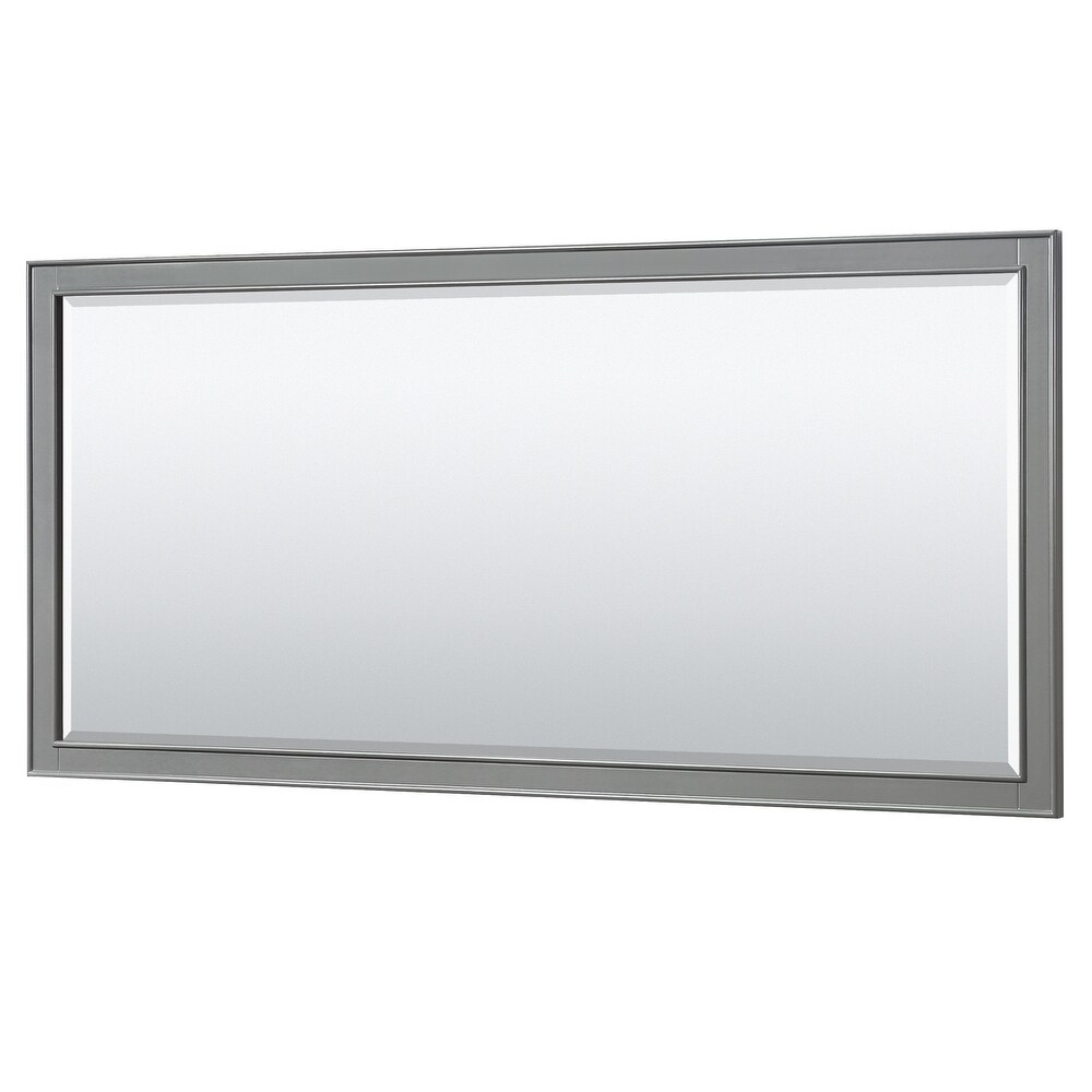 Deborah 80 inch Double Vanity  Quartz Top  70 inch Mirror