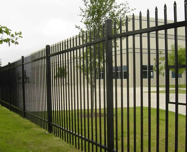 Security Zinc Steel Galvanized Security Zinc Steel Fence Protective Fence Courtyard Factory Supply