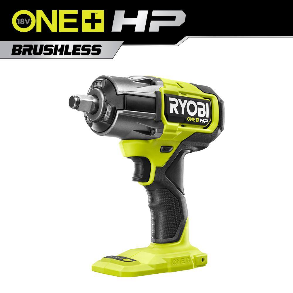 RYOBI ONE+ HP 18V Brushless Cordless 4-Mode 12 in. Impact Wrench (Tool Only) P262