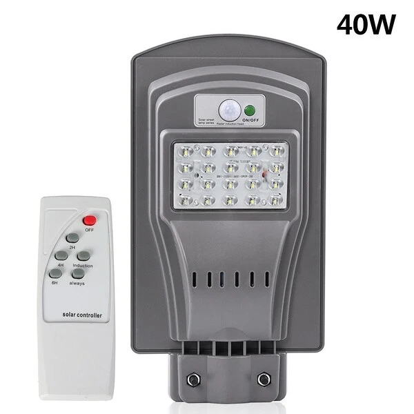 LED Solar Street Light Outdoor Flood Light Dusk to Dawn Security Light