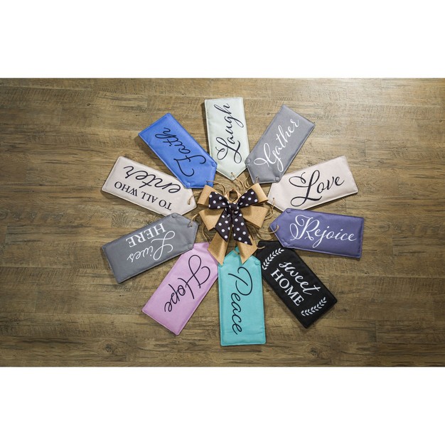 Evergreen Sweet Home Door Tag