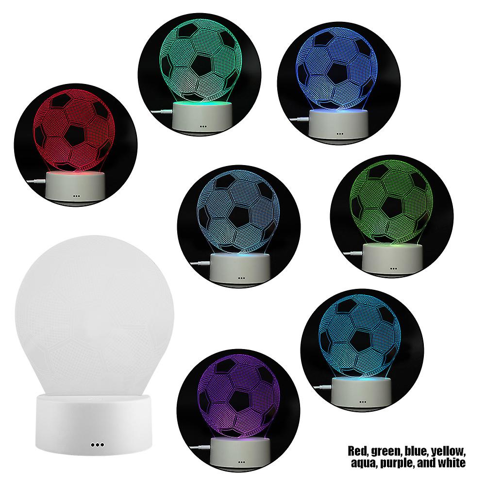 4.5v Seven-color Lamp Base Touch Switch Acrylic Pattern Light (white Base + Remote Control)