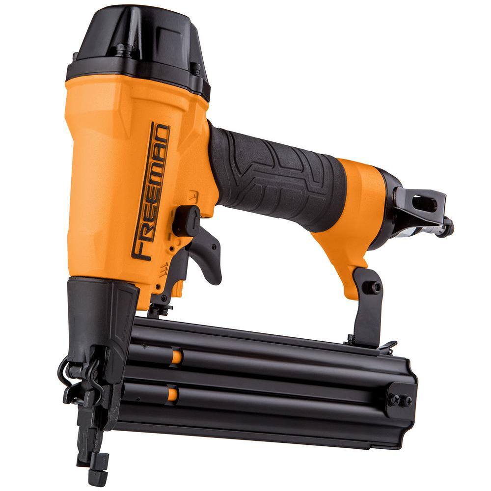 Freeman 2nd Generation Pneumatic 18-Gauge 2 in. Brad Nailer with Adjustable Metal Belt Hook and 14 in. NPT Air Connector G2BR50