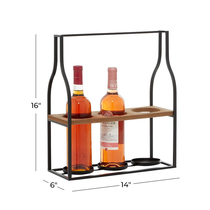 Stella and Eve 3-bottle Wine Holder