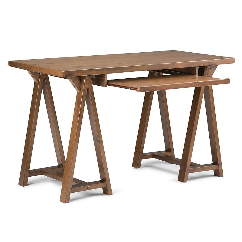 Simpli Home Sawhorse Desk