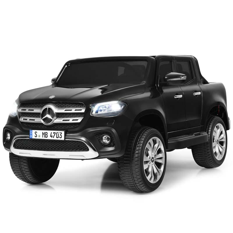 Licensed Mercedes Benz X Class Kids Ride-on Car 12V Battery Powered Vehicle Riding Toy Car with Trunk