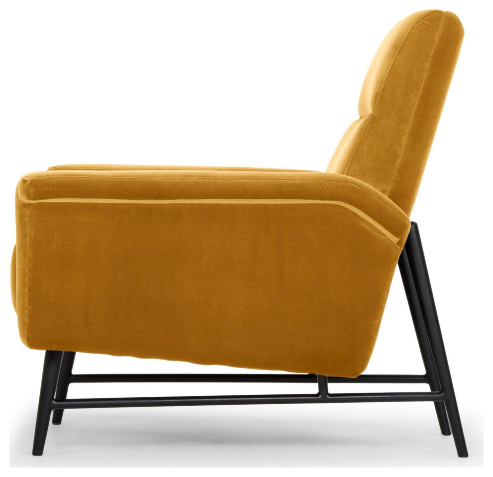 Nuevo Furniture Mathise Occasional Chair   Midcentury   Armchairs And Accent Chairs   by Unlimited Furniture Group  Houzz