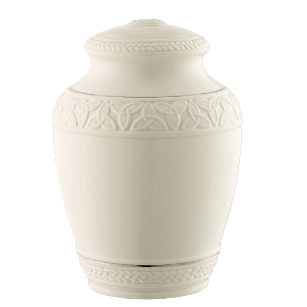 Belleek Classic Celtic Urn