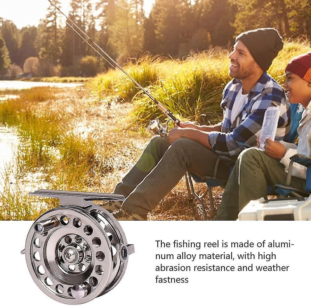 Fly Fishing Reels Lightweight Fly Reel Fishing Line Large Arbor Trout Flies With Diecast Aluminum