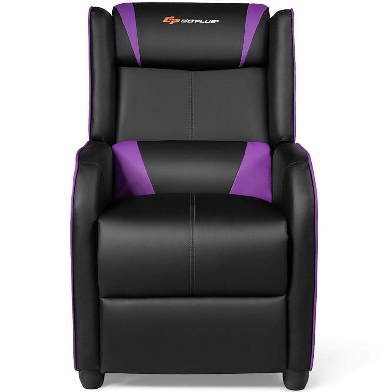 Massage Gaming Recliner Chair, Racing Style PU Leather Gaming Sofa, Living Room Sofa, Lounge Sofa, Home Theater Seat