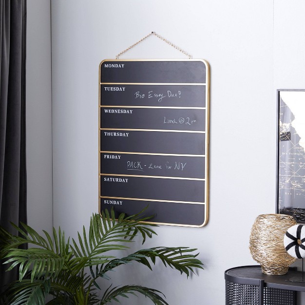 Wooden Sign Calendar Wall Decor Black Olivia amp May