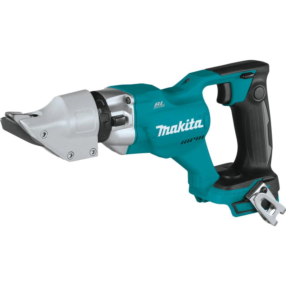 Makita 18V LXT Straight Shear Kit Lithium Ion Brushless Cordless 14 Gauge XSJ03Z from Makita