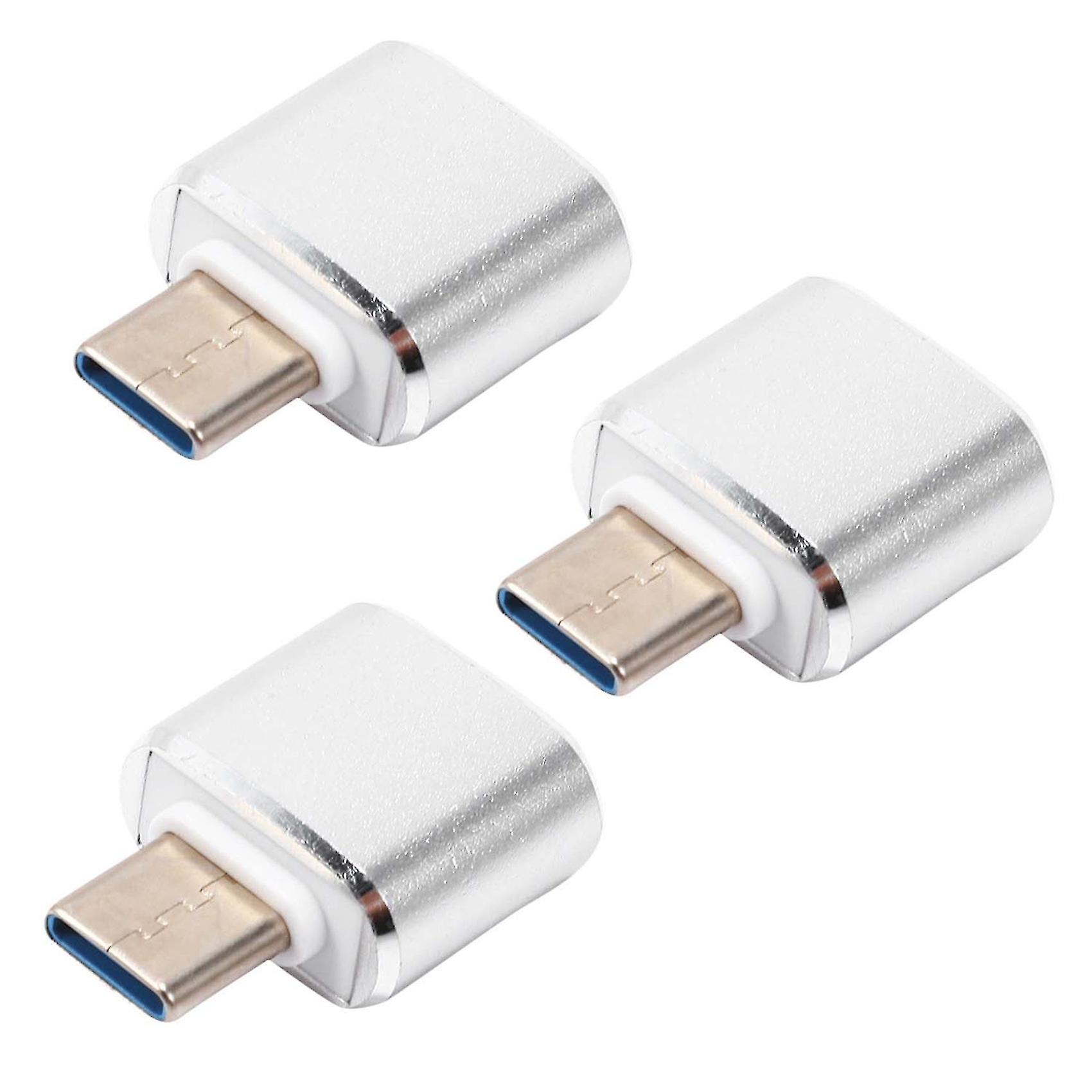 3x Usb C To Usb Adapter 2 Pack Type C To Usb 3.0 Adapter Usb Adapter Supporting Otg For Galaxy S9/s