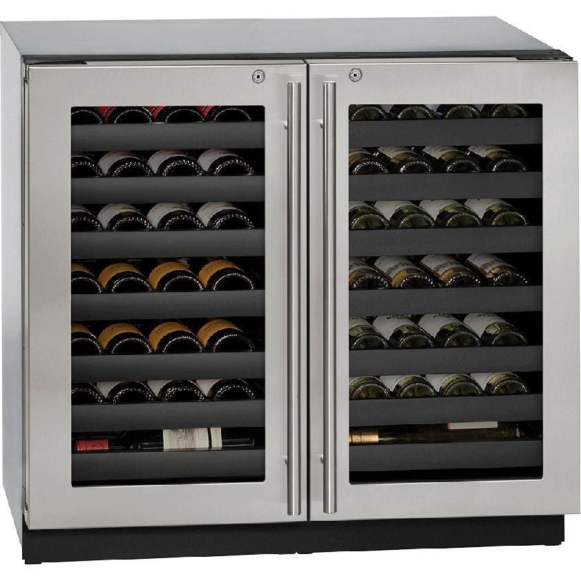 U-Line 7 cu. ft. 62-bottle Built-in Wine Cooler U-3036WCWCS-13B