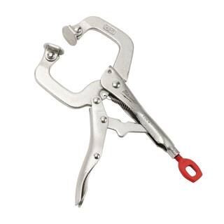 MW 6 in. Torque Lock Locking C-Clamp With Swivel Jaws 48-22-3522