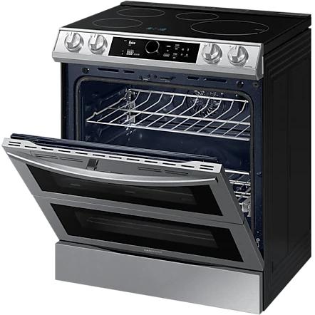  30-inch Slide-in Electric Induction Range with WI-FI Connect NE63T8951SS/AC