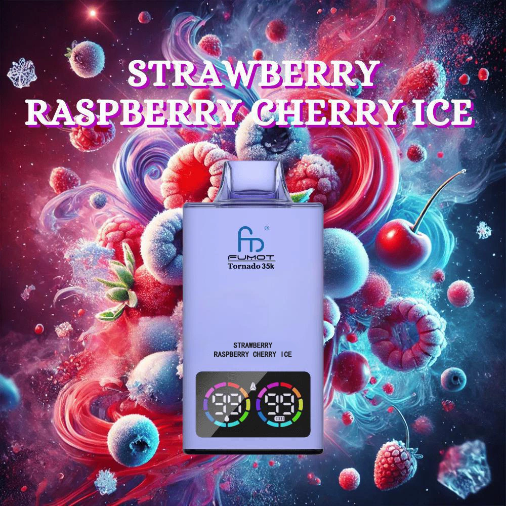 Fumot Tornado 35K - Strawberry Raspberry Cherry Ice