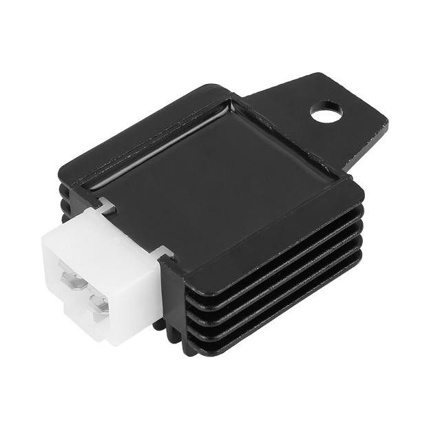 Unique Bargains Motocycle Scooter Voltage Regulator Rectifier For Tao Tao Ata 110 4 Pin Dc 12v 1pcs