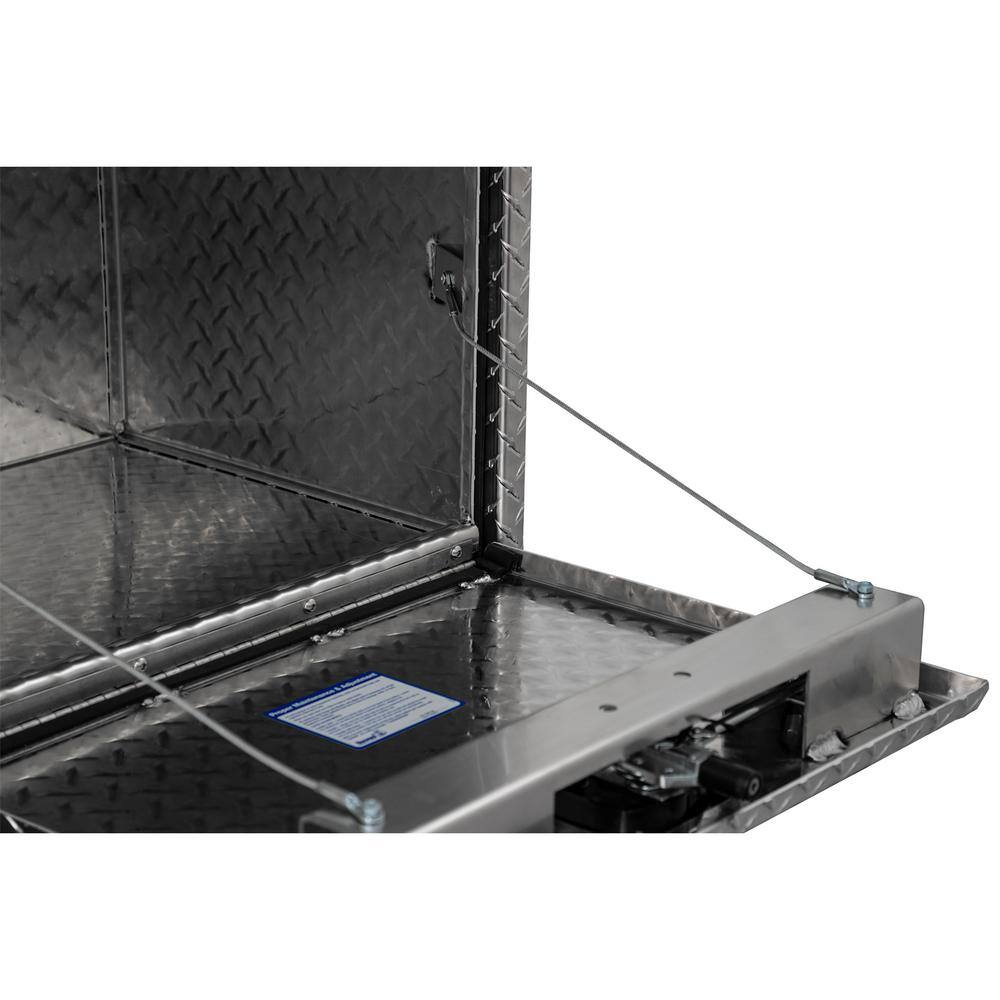 Buyers Products Company 18 in. x 18 in. x 24 in. Diamond Plate Tread Aluminum Underbody Truck Tool Box 1735100