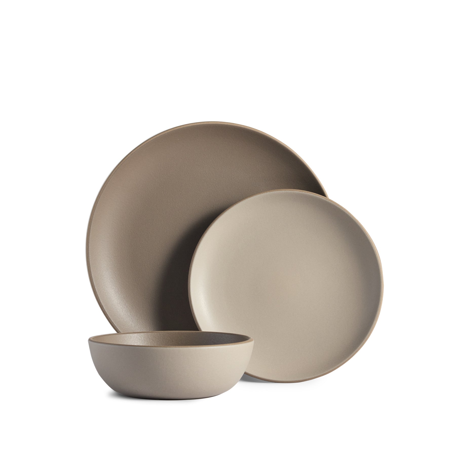 Cocoa Fawn 3-Piece Dinnerware Set