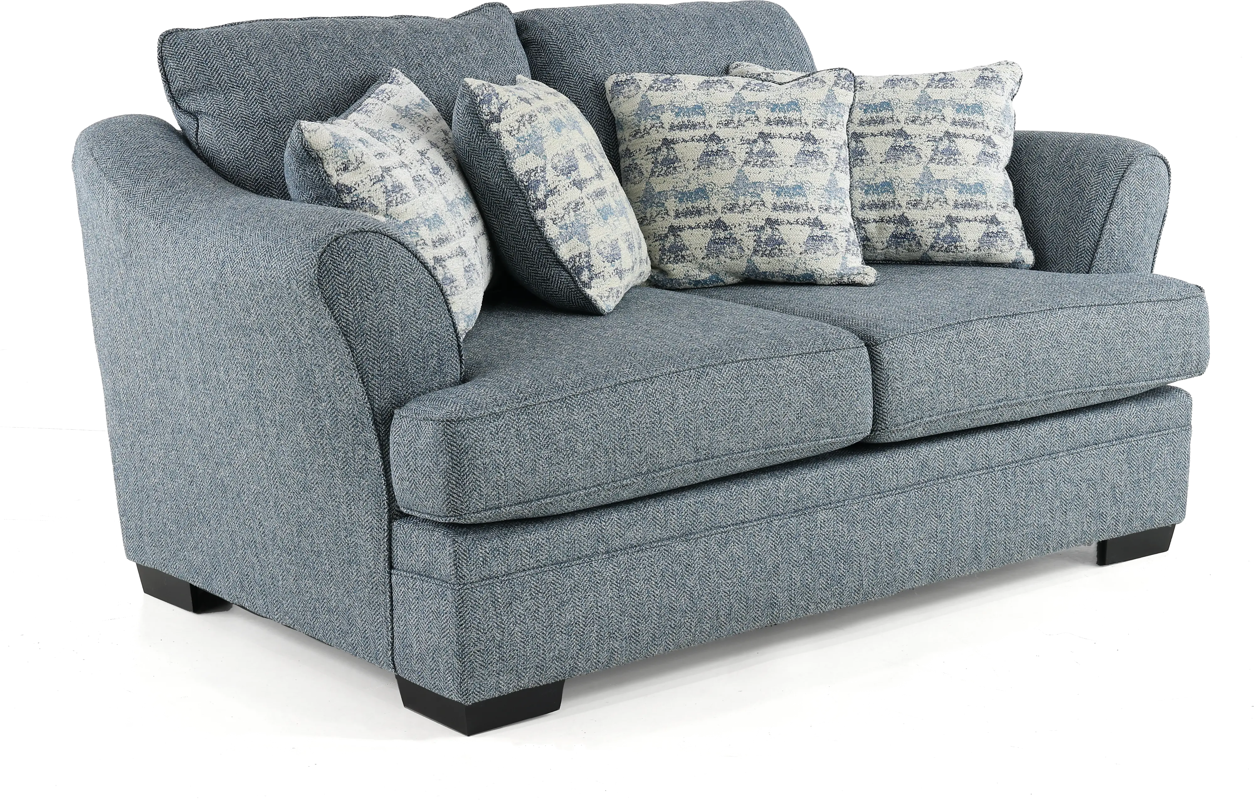 Acropolis Blue Loveseat