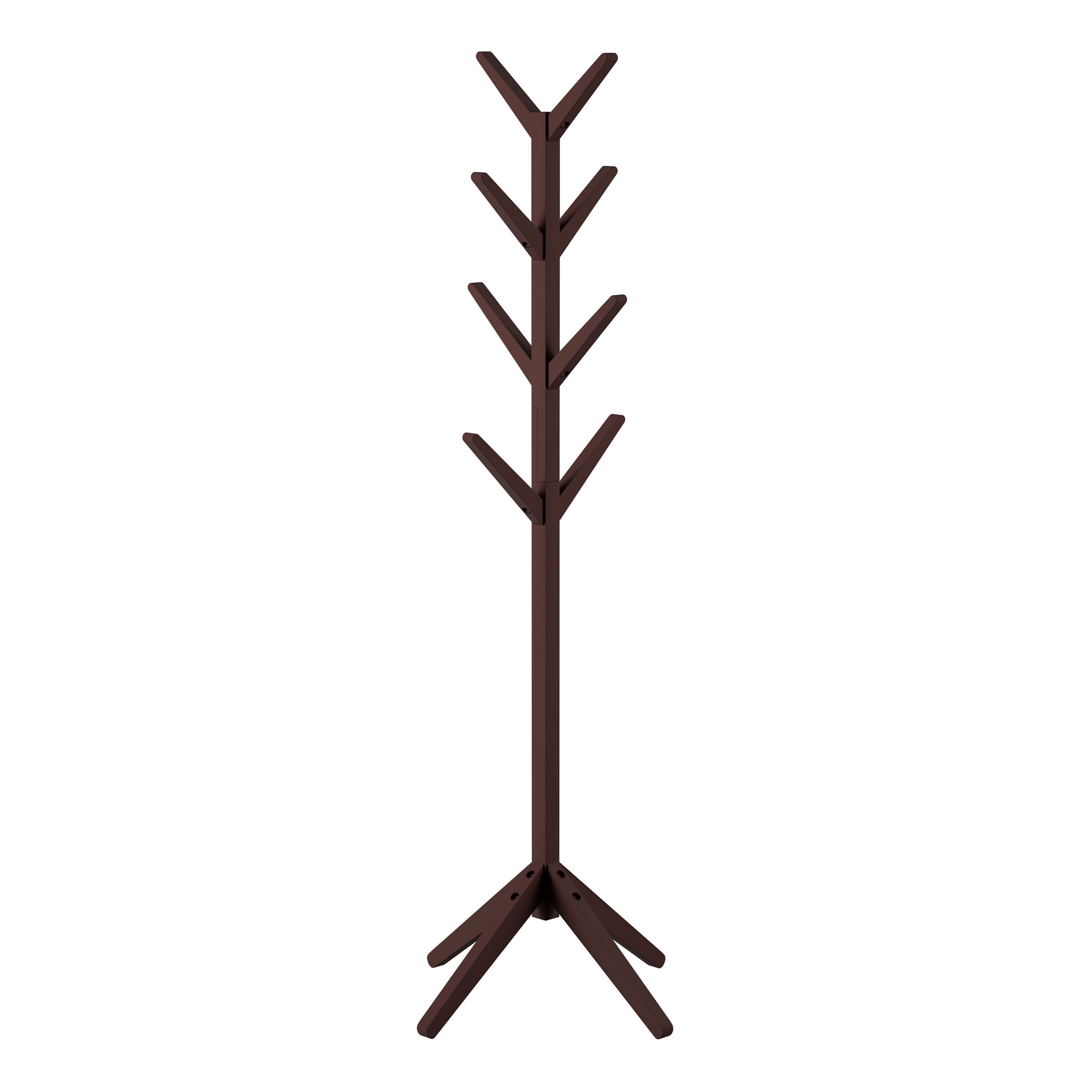 Coat Rack-Modern Freestanding Wooden Coat Tree By Lavish Home