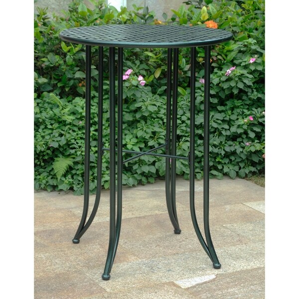 Mandalay 30inch Iron BarHeight Bistro Table