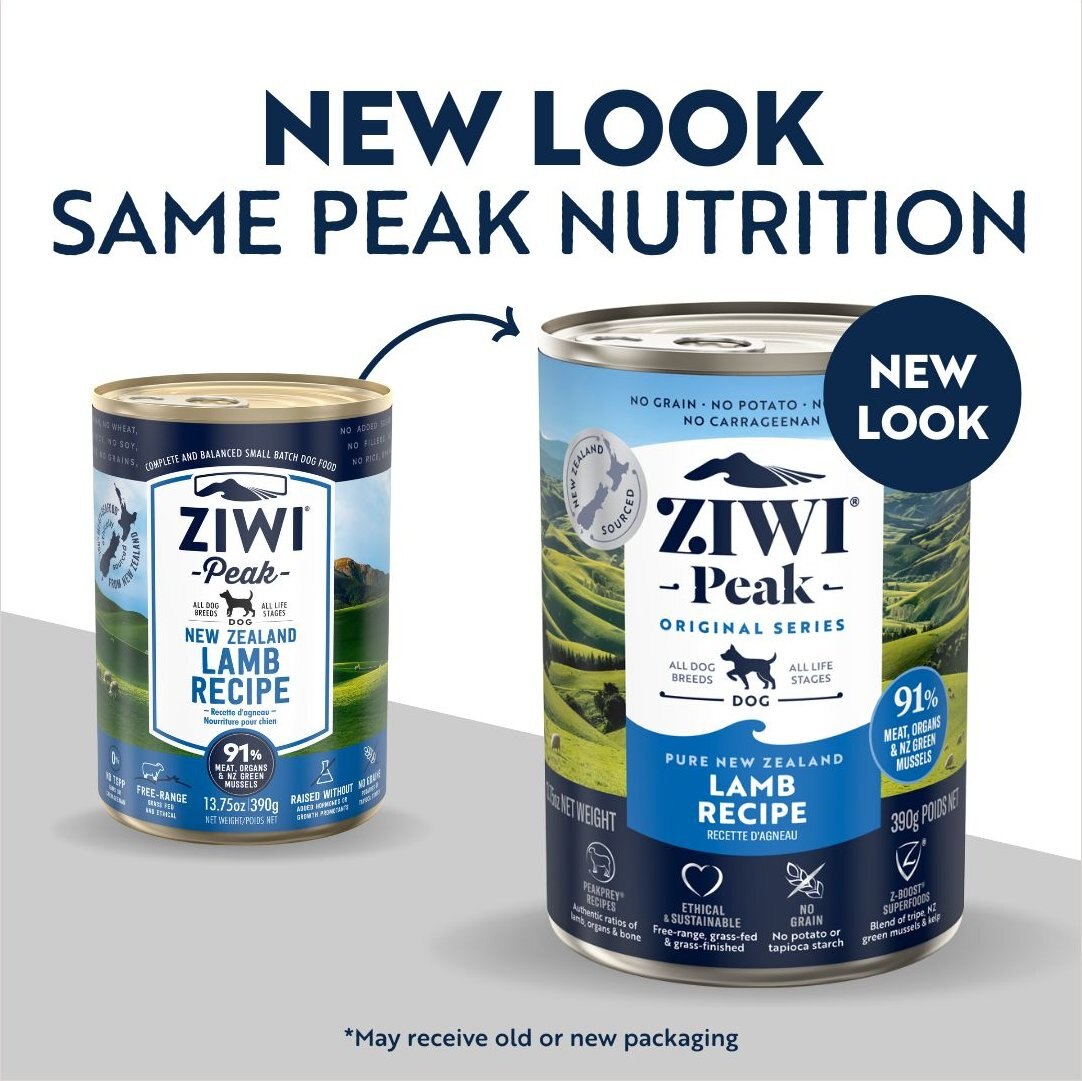 Ziwi Peak Lamb Recipe Canned Dog Food