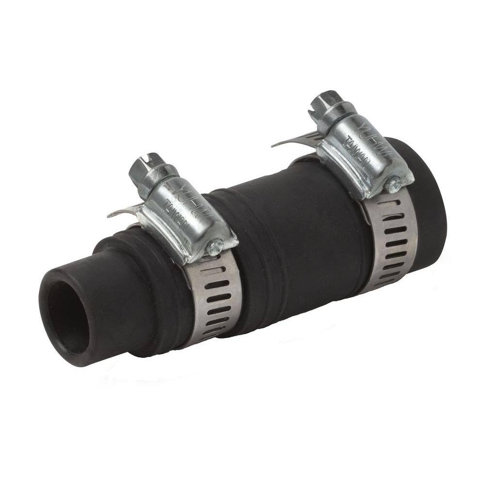 Oatey Rubber Dishwasher Garbage Disposal Connector in Black HDC7983C