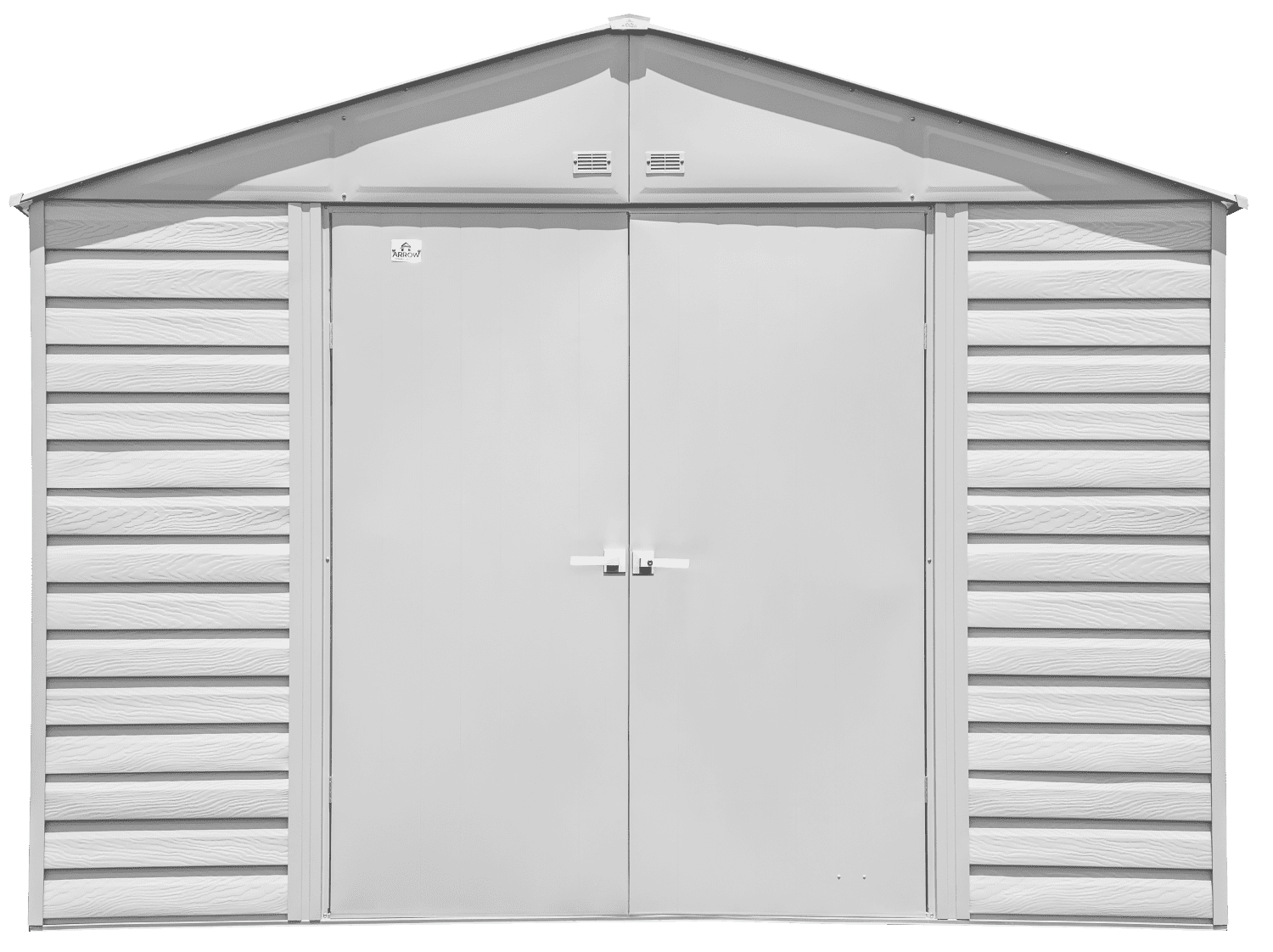 Arrow Select Steel Storage Shed, 10x14, Flute Grey