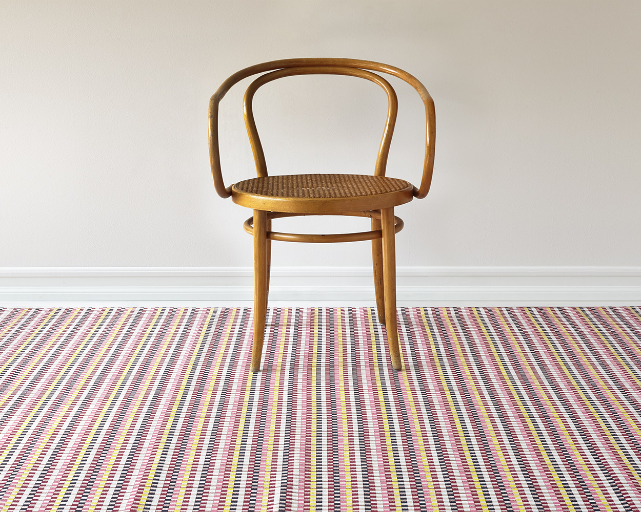 Heddle Woven Floor Mats in Pansy