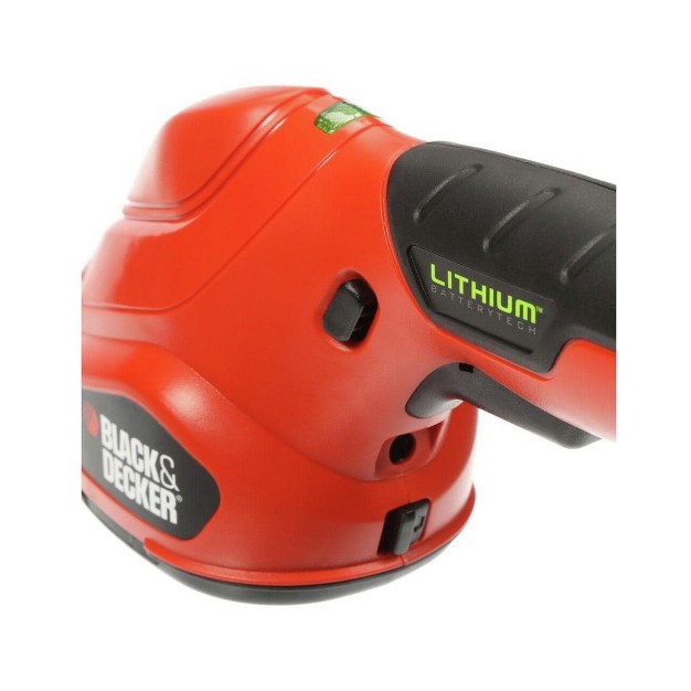 Black amp Decker Gsl35 3 6v Cordless Lithium ion 2 in 1 Garden Shear Combo