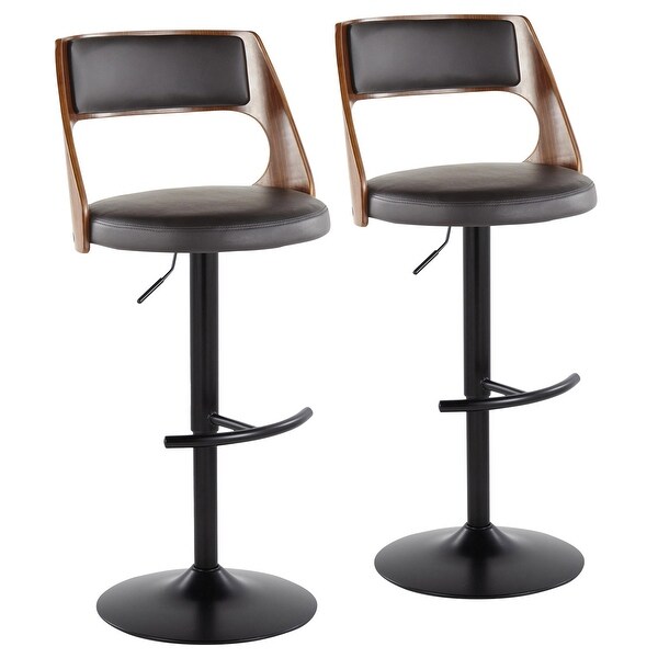 Carson Carrington Alingsas Adjustable Bar Stool - Set of 2