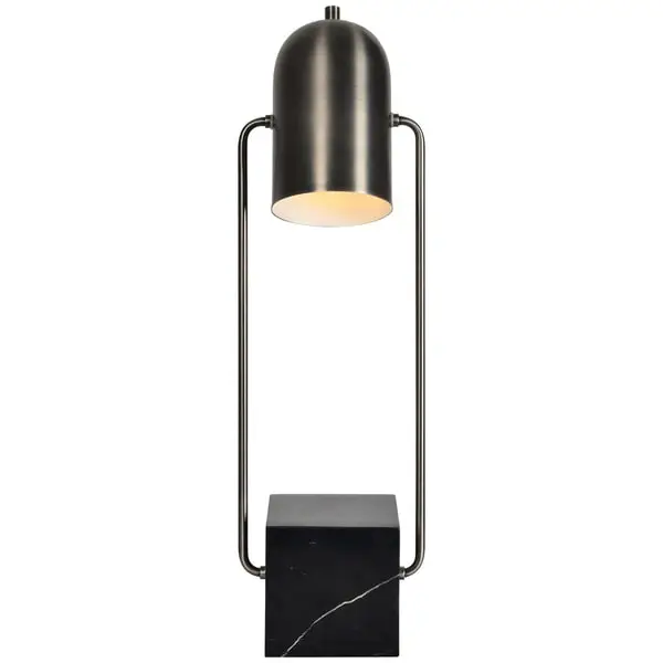 Renwil Martina Black Marble Table Lamp