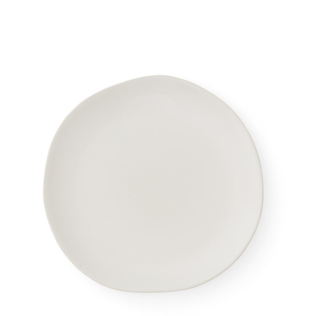 Arbor Salad Plate - Creamy White