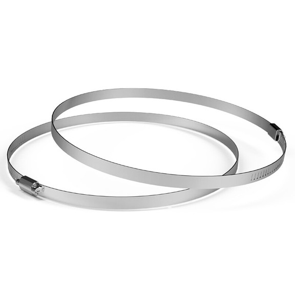 AC Infinity Stainless Steel Duct Clamps  10 Inch  ...