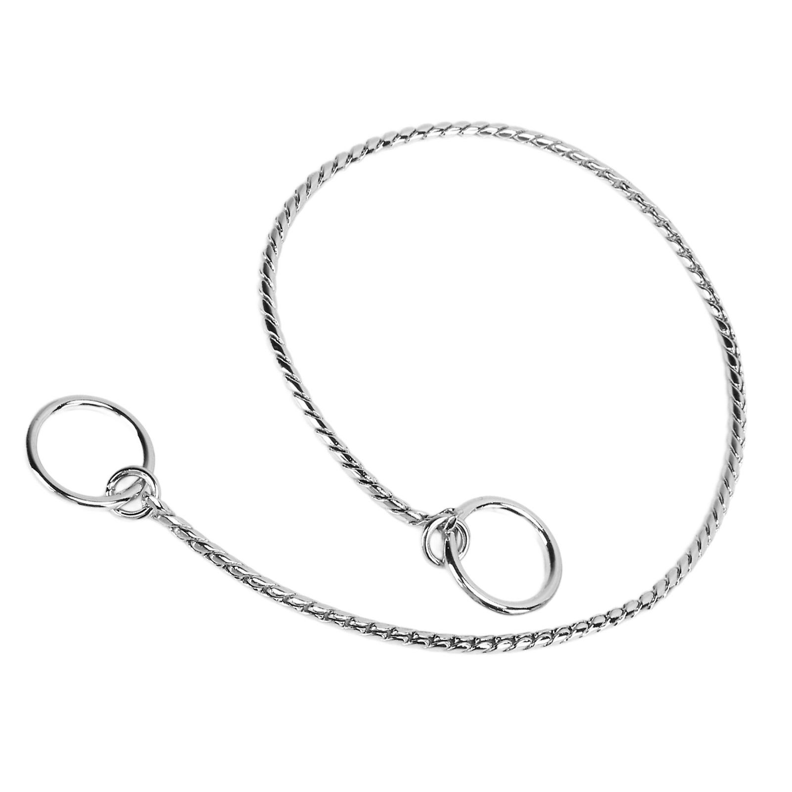 Pet P Chain Metal Pet Dog Collar Snake Chain Pet Decoration For Walking Training4.0mmx50cm