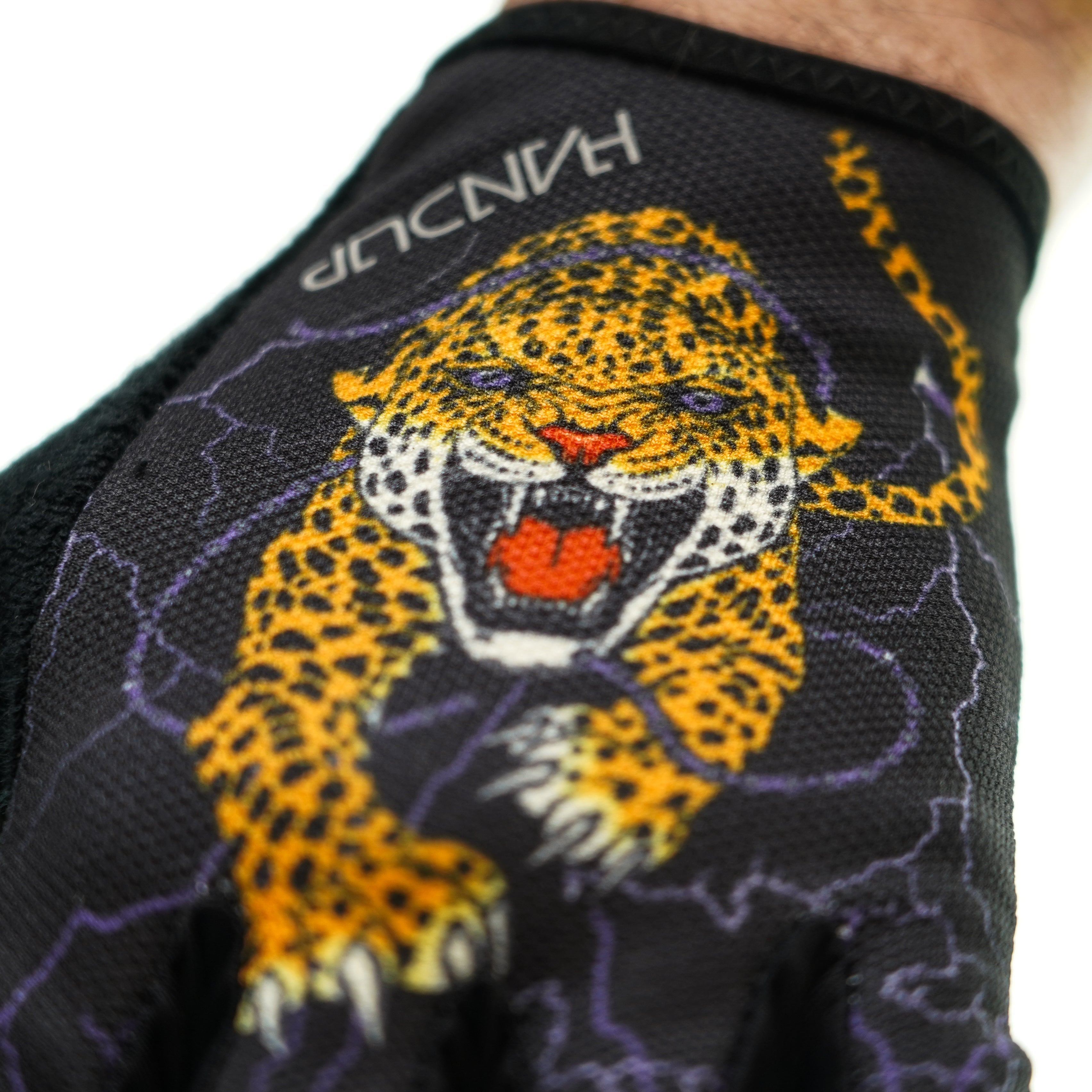 Gloves - Lightning Leopard by Handup Gloves