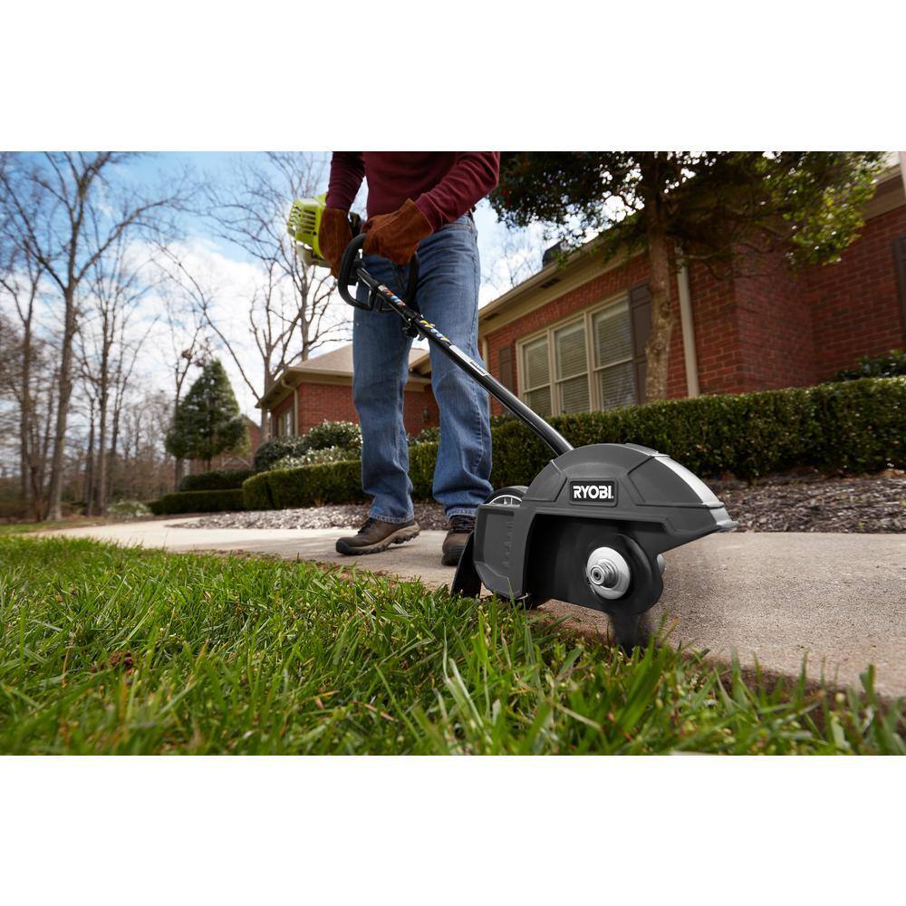 RYOBI 40V Expand-It Cordless Battery Attachment Capable Edger with 4.0 Ah Battery and Charger RY40226-EDG