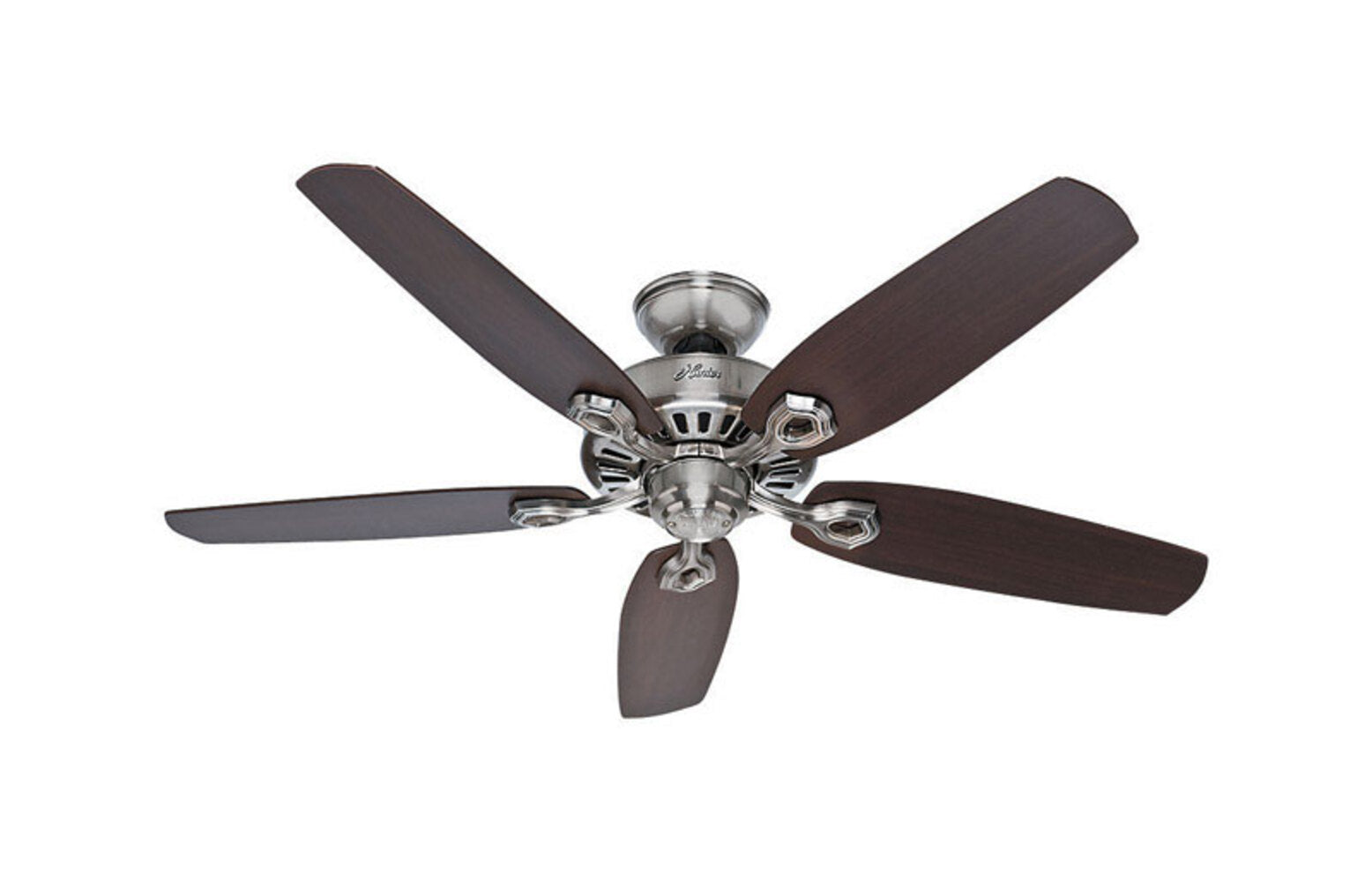 CEILING FAN BR NCKL 52