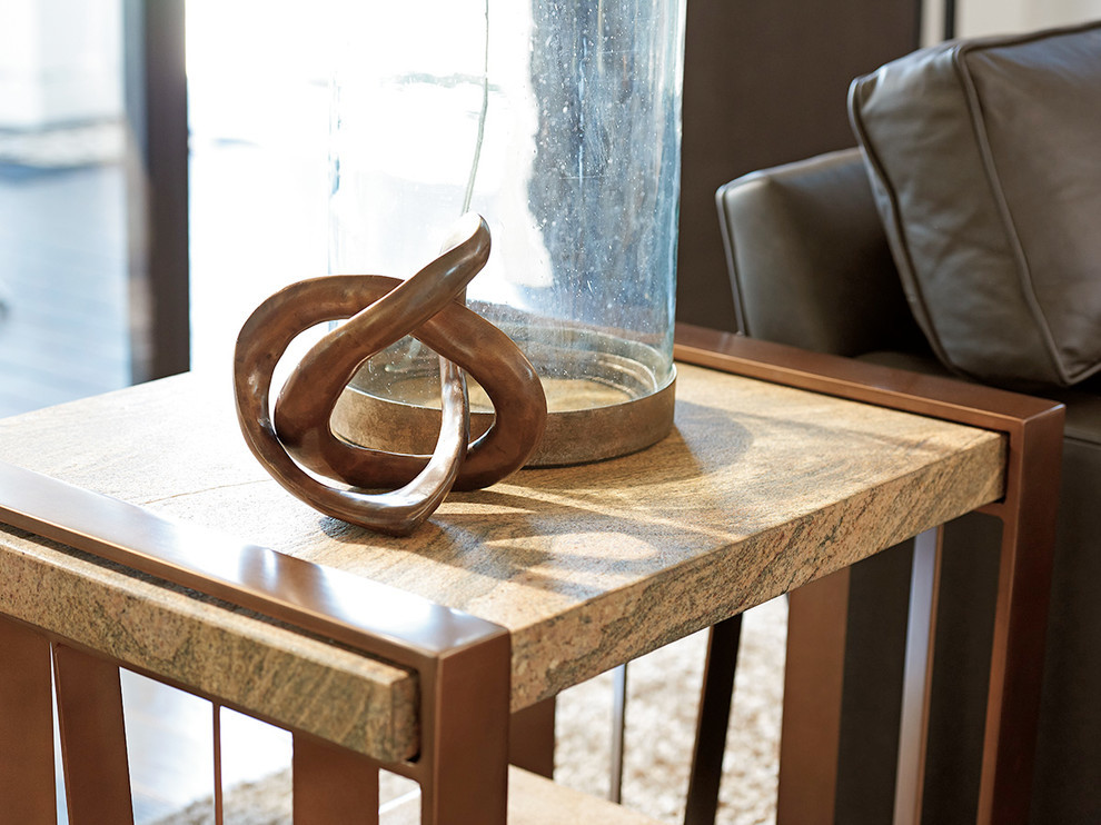 Lexington Zavala Intersect End Table   Transitional   Side Tables And End Tables   by Lexington Home Brands  Houzz