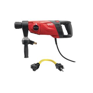 Hilti 120-Volt DD 150-U BI 3-Speed Diamond Coring Drill Rig with Motor and Adapter 3685890