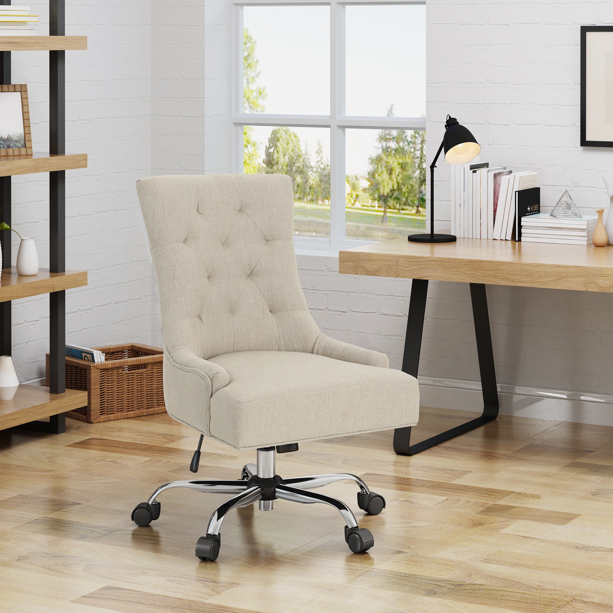 Bagnold Home Office Fabric Desk Chair