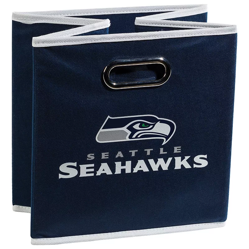 Franklin Sports Seattle Seahawks Collapsible Storage Bin